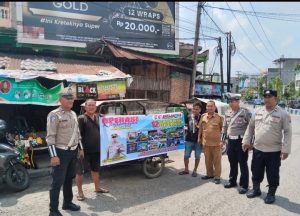 Satuan Lalu Lintas Polresta Deli Serdang, Laksanakan Sosialiasi Ops Keselamatan Toba 2025, Sat Lantas Polresta Deli Serdang