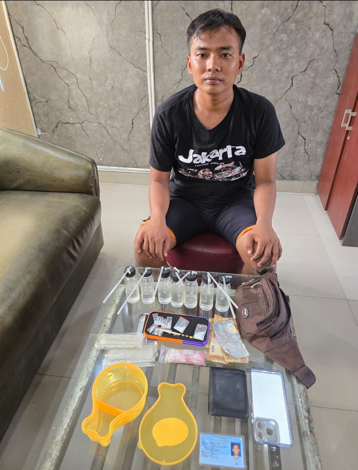 Gimana Ini Pak Kapolri…!!! Diduga Pihak Satresnarkoba Polrestabes Medan Kecolongan, Denintel Kodam I/BB Ringkus BD Sabu di Sunggal