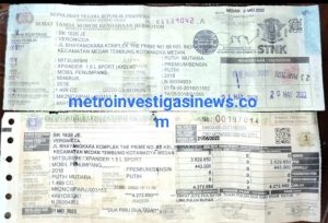 Alamak…!!!! Diduga Satu Mobil Expander Berwarna Putih BK 1626 JE Bisa Dua BPKB, Ada Apa Ya…??