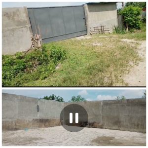 Pihak Pemerintah Desa Sidodadi Kecamatan Batangkuis Mengecek Lokasi Dugaan Adanya BBM Ilegal Milik Agus, Nihil