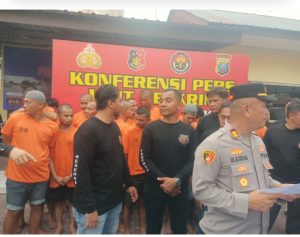 Mantap…!!! Polsek Medan Tembung Berhasil Mengungkap 18 Kasus Kejahatan Jalanan