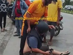 Gawat…!!! Diduga Oknum Anggota Polda Sumut Pukuli Warga di Depan Mako Poldasu