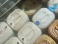 Dapat Info dari Media, Polsek Tapung Hulu ‘Sisir’ Lokasi Diduga Penampungan BBM Ilegal, Ini yang Ditemukan