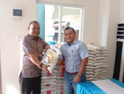 Peduli warga Berdampak Banjir PT Jui Shin Indonesia Salurkan Bantuan 100 Goni Beras Di Desa Saentis Deliserdang