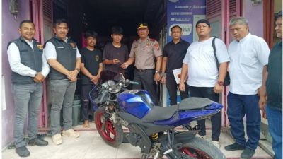 Keren Banget…!!! Unit Reskrim Polsek Medan Tembung Berhasil Kembalikan Satu Unit Sepeda Motor Hilang Akibat di Curi