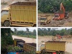 Gawat..!!! Disaat Umat Muslim Menjalankan Ibadah Puasa, Diduga Galian C Ilegal Pria Berinisial Simbolon Menjalankan Aktivitasnya